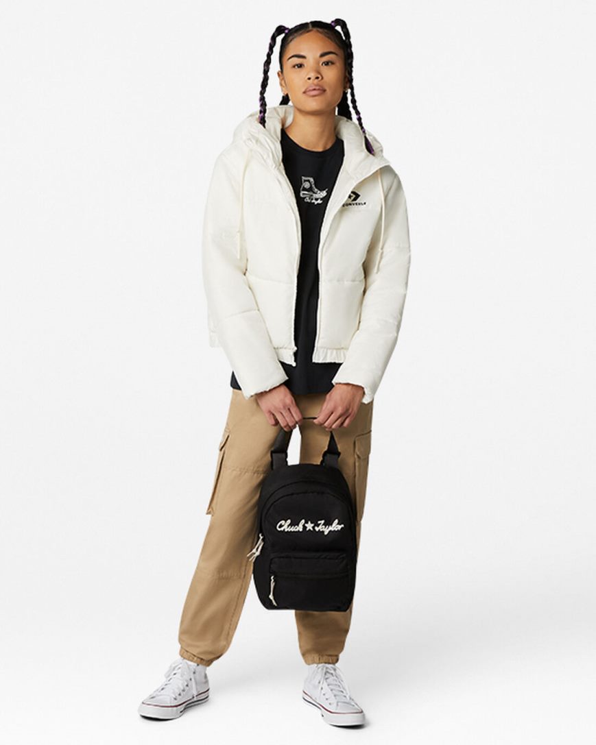 Men's Converse GO LO Mini Backpacks Black / White | AU 8E410B
